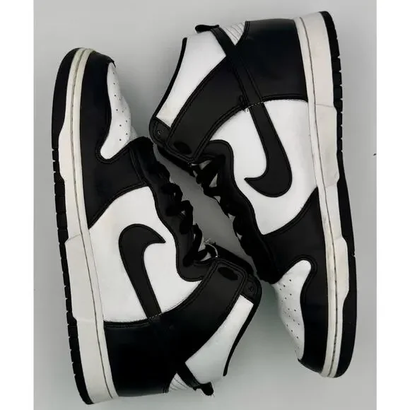 Nike Dunk High Mid Panda White Black DD1869-103 M Sz 12 # 364 - Picture 1 of 8